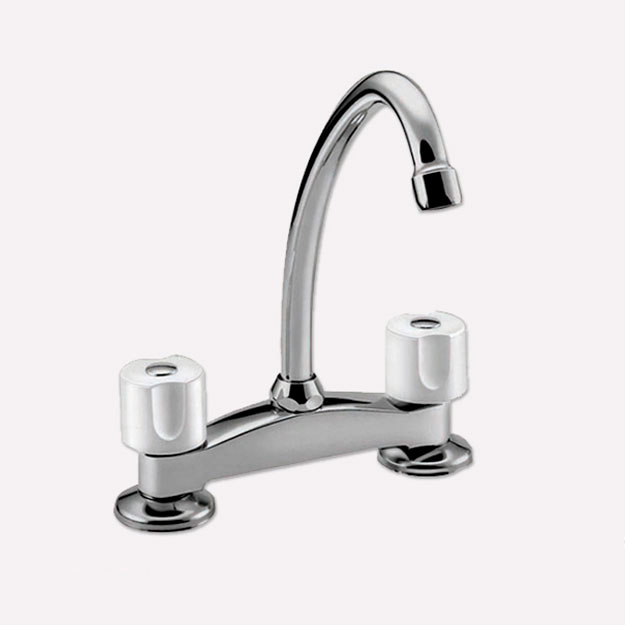 Grifería de Cocina de Mesada Peirano Laza Pico Caño 919/M