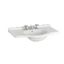 Lavatorio Ferrum Limoges 85cm 3 Agujeros Blanco LI83F B