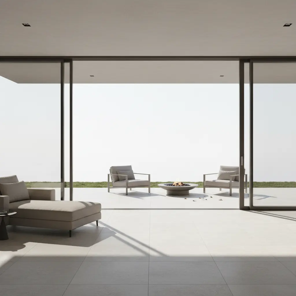 Porcelanato Vite Liscio Ivory Eco Natural 120x120 (1ra Calidad)