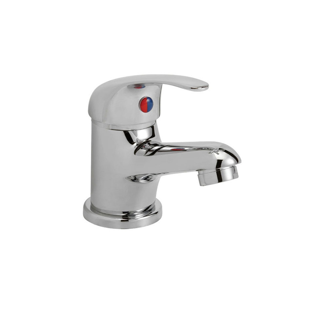 Grifería Monocomando de Lavatorio Peirano Lugo Cromo 60-133