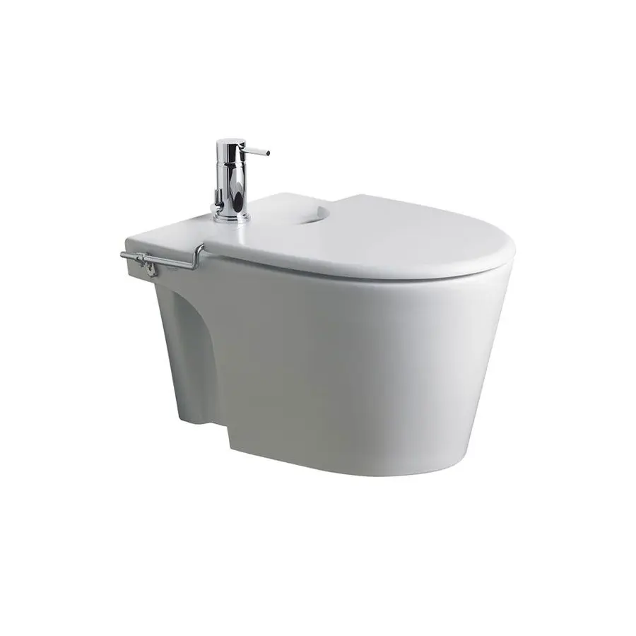 Bidet de Colgar 1 Agujero Ferrum Línea Marina BHP1J B