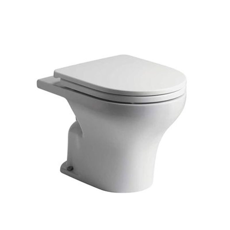 Inodoro Corto Ferrum Línea Marina Blanco IHCMJ B
