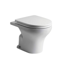 Inodoro Corto Ferrum Línea Marina Blanco IHCMJ B