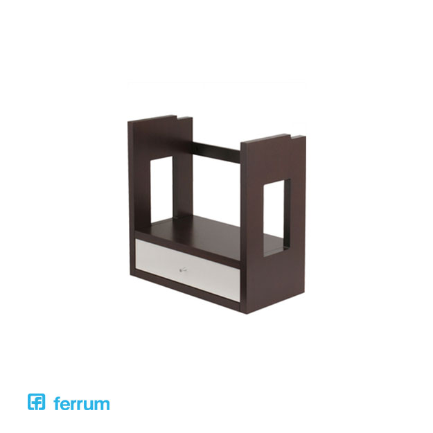 Mueble Colgante Ferrum Marina 60cm Madera Oscura X6HC W3