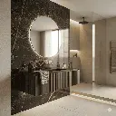 Porcelanato Lume Marquina Gold Pulido 62x119 (1ra Calidad)