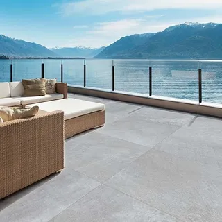 Porcelanato Vite Materia Grafito Natural 80x80 (1ra Calidad)