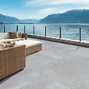Porcelanato Vite Materia Grafito Natural 80x80 (1ra Calidad)