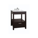 Vanitory 62cm 3 Agujeros Amube Mediterraneo Wengue (Mesada Loza) 6465