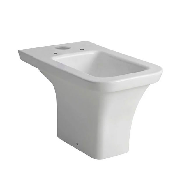 Inodoro Largo Ferrum Línea Milena Blanco IDLQJ B