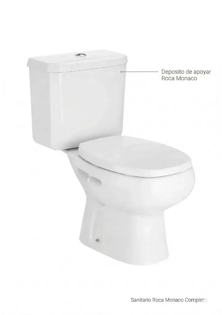 Depósito de Apoyo Roca Línea Monaco 3/6L Blanco