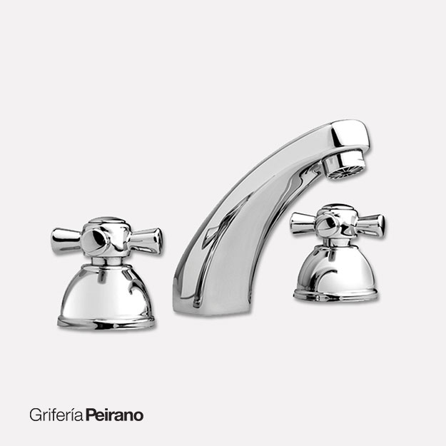 Grifería de Lavatorio Peirano Línea Murcia Cromo 215