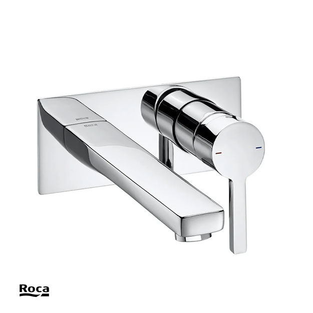 Grifería Monocomando de Pared Lavatorio Roca Naia