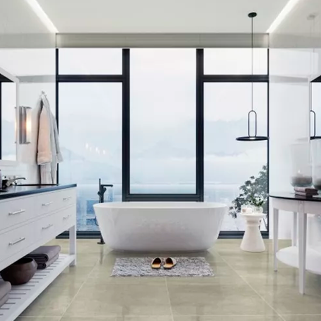 Porcelanato Alberdi Nasau Dark Pulido H5 60x60 (1ra Calidad)