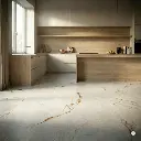 Porcelanato Portinari Paraná Gold White Deep desing  120x120 (1ra Calidad) 