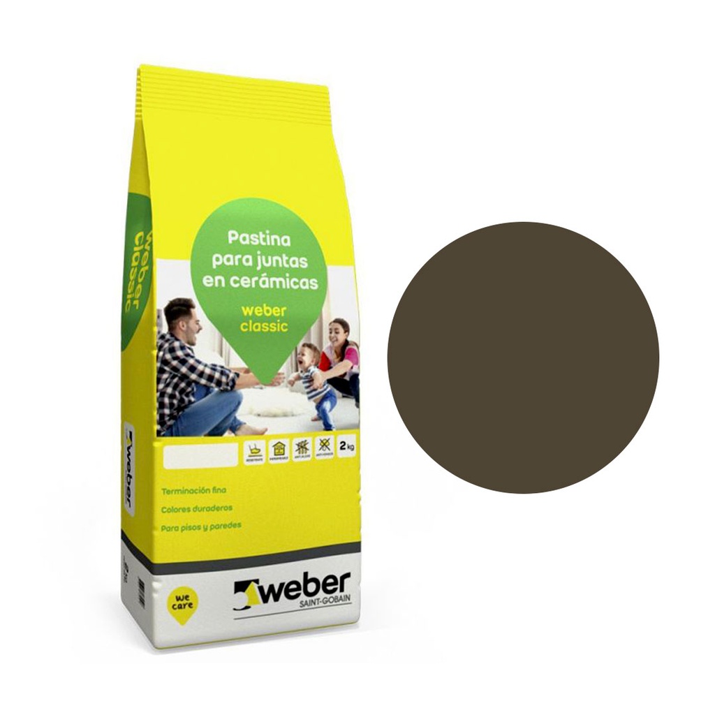 Pastina Weber Classic Color Habano (Bolsa 2kg)