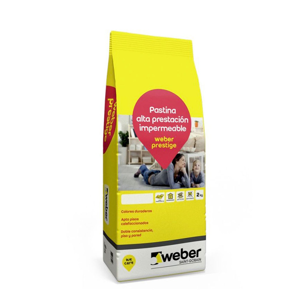 Pastina Weber Prestige Color Beige (Bolsa 2kg)