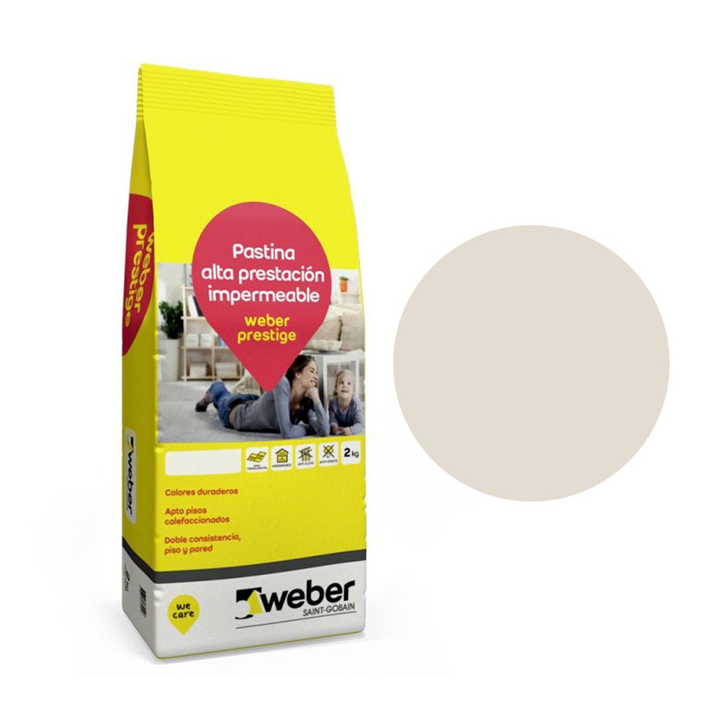 Pastina Weber Prestige Color Medano (Bolsa 2kg)