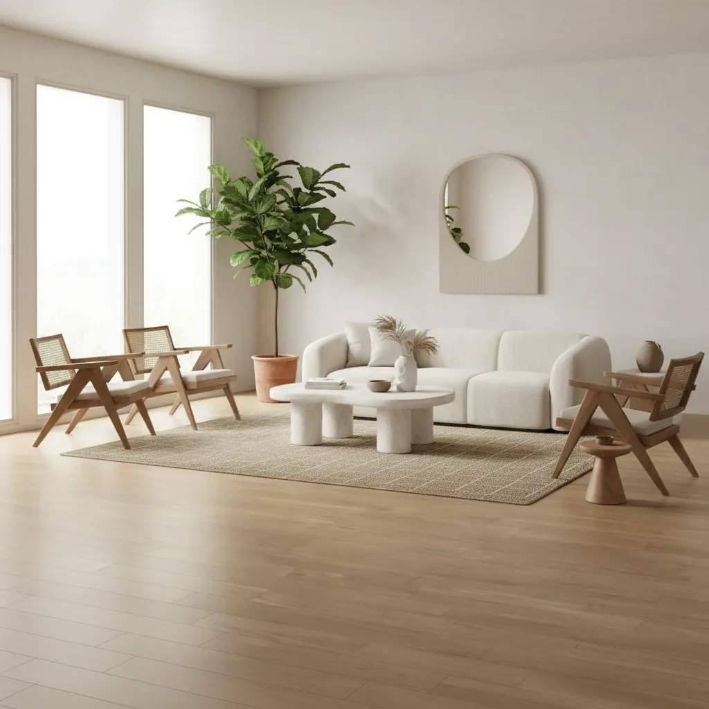 Porcelanato Vite Pecan Natural 20x120 (1ra Calidad)