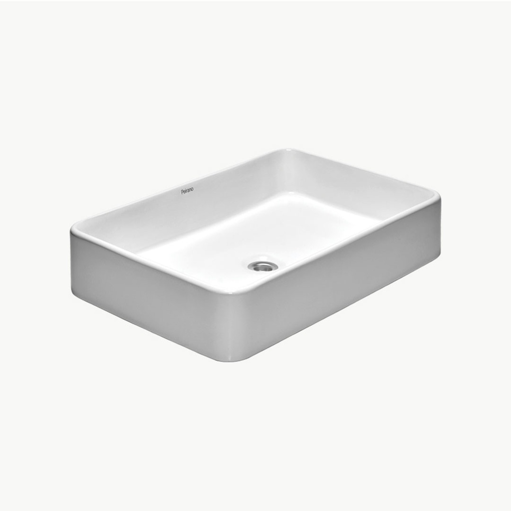 Bacha de Apoyo Rectangular Peirano Loza 61x41cm BCH09