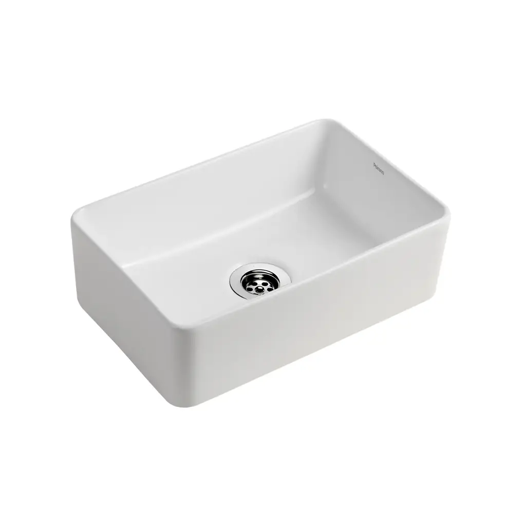 Bacha de Apoyo Peirano Loza Blanca 36.5x23.5cm BCH19