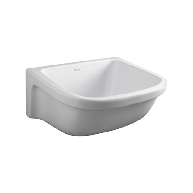 Pileta de Lavar Ferrum 60x48cm Blanca PLH