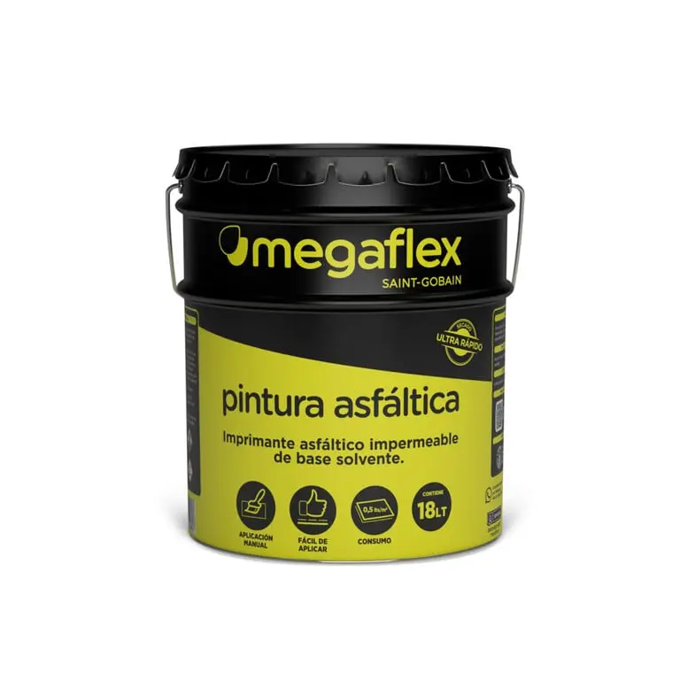 Pintura Asfáltica al Solvente (Lata 1L) PA1