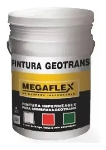 Pintura Geotrans Roja Megaflex (Balde 20kg)