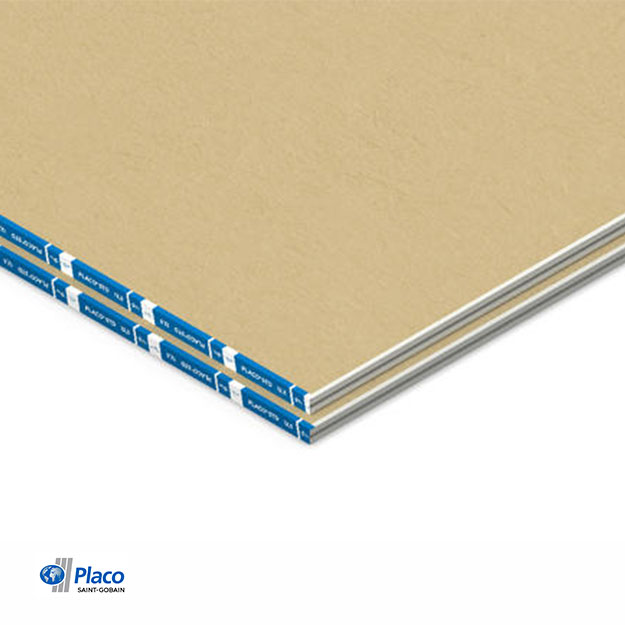 Placa de Yeso Placo Standard (STD) 12.5mm (1.20x3.00m)