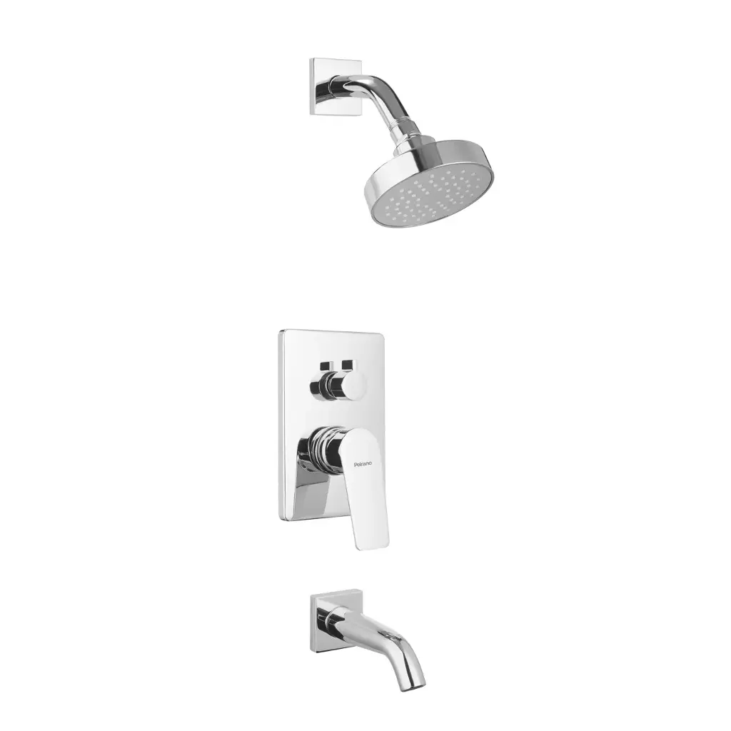 Grifería Monocomando de Ducha c/ Transf. Peirano Río Cromo 80-176