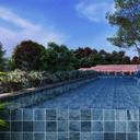 Cerámico Ceral Sancho Blue 10x10 (1ra Calidad)