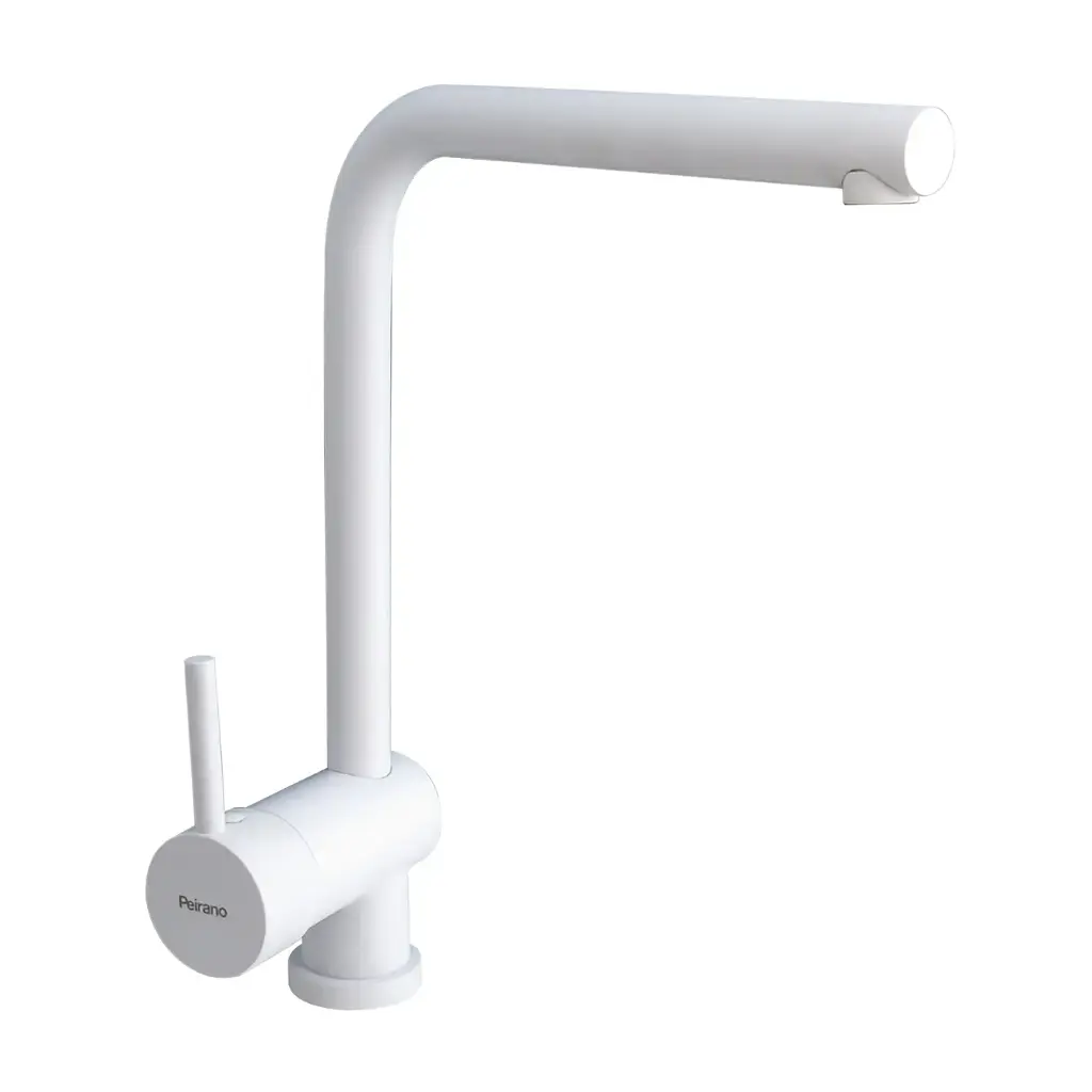 Grifería Monocomando de Cocina Peirano Santander White 20-135B