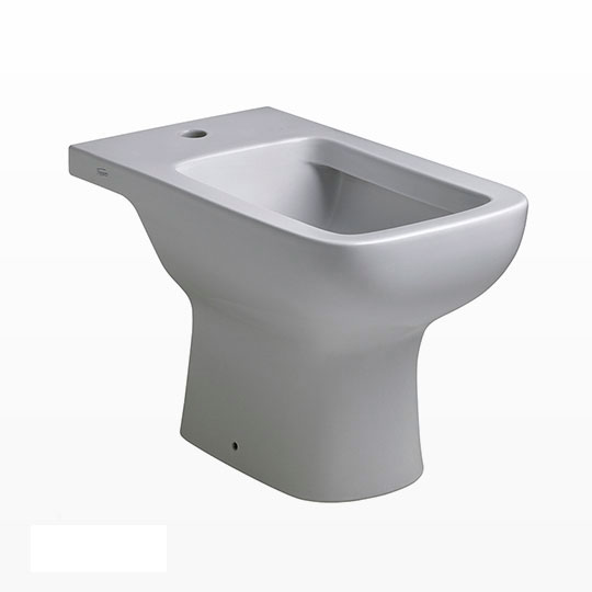 Bidet 1 Agujero Ferrum Línea Trento Blanco BEL1J