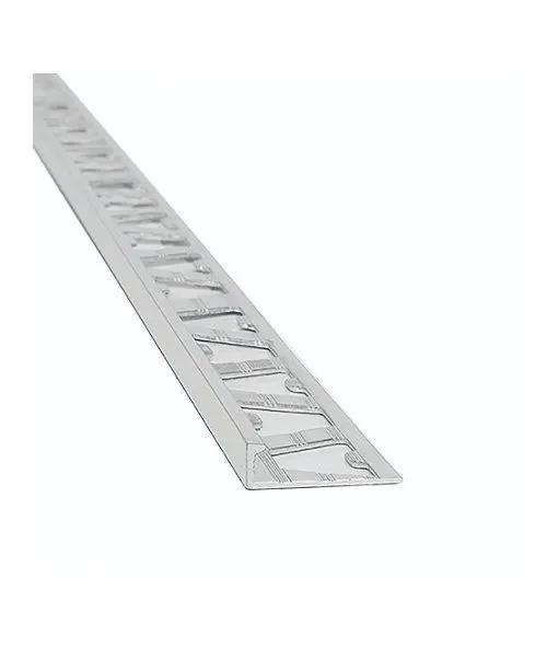 Varilla Perfil L Aluminio 12mm Natural (Tira 2.5m)