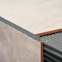 Varilla Perfil L Aluminio 15mm Cromo Mate 1683