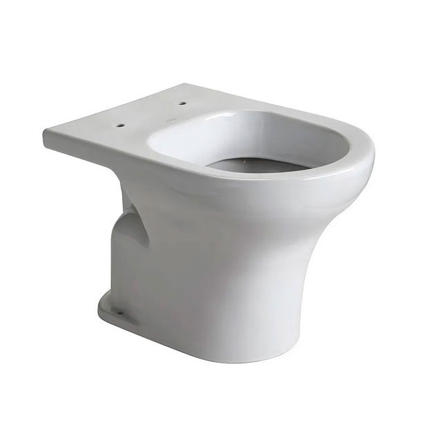 Inodoro Corto Ferrum Línea Veneto Blanco ITCMJ