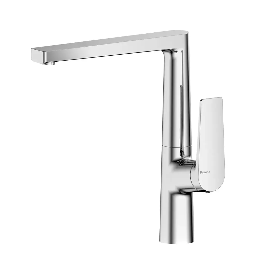 Grifería Monocomando de Cocina Peirano Línea Wave Cromo 20-168CR