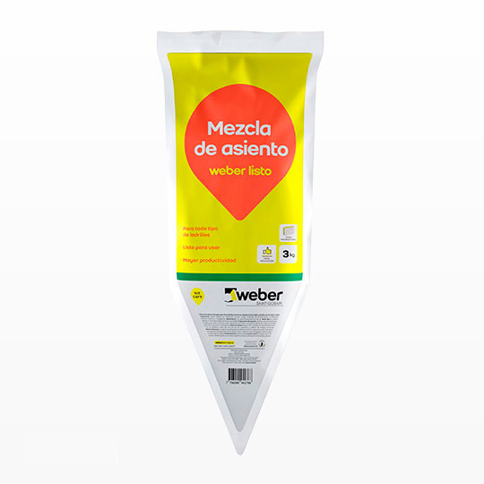 Mortero Reparador Weber Listo (Bolsa 3kg) 99-4601