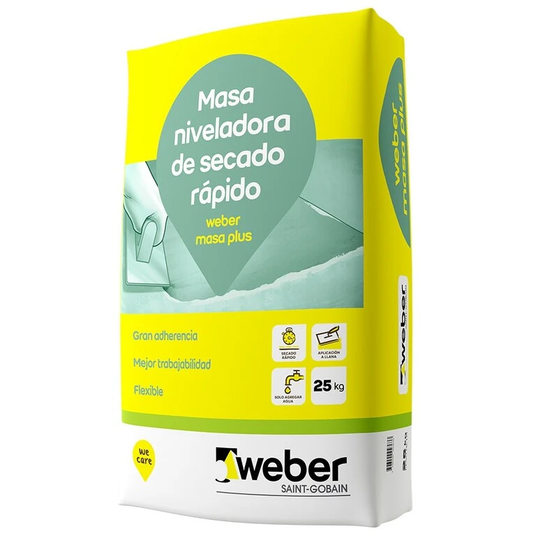 Mortero Weber Masa Plus (Bolsa 25kg) 90-27310