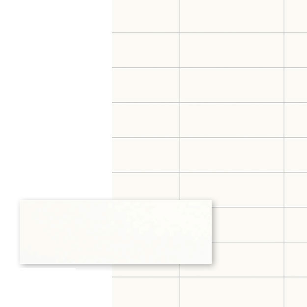Revestimiento Portinari White Plain Mate Rectificado 30x90 (1.53) 55340