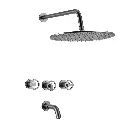 PULSE GRAFITO DUCHA  80-175GR