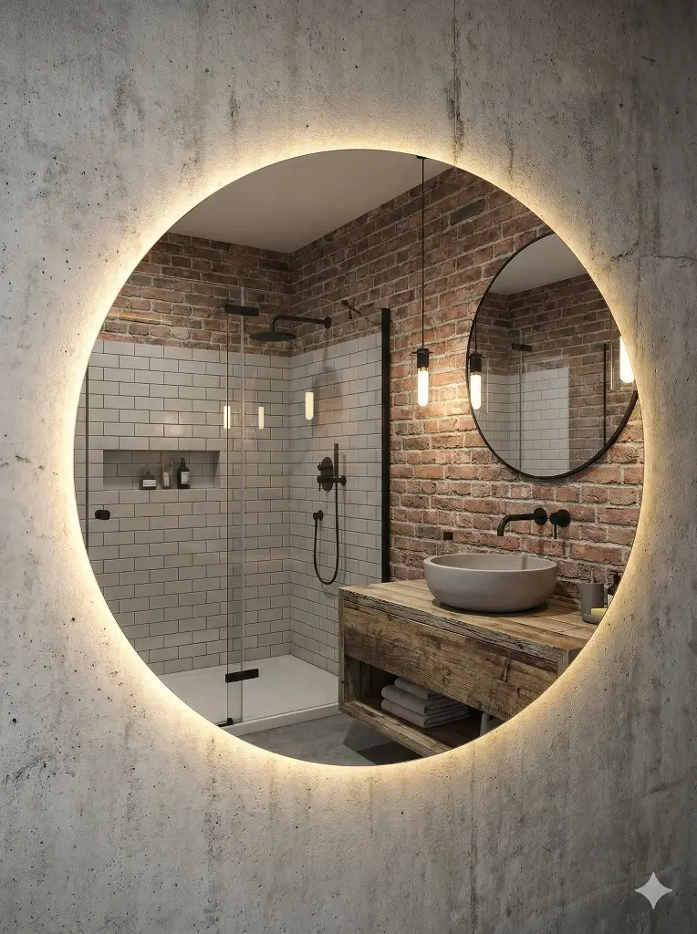 ESPEJO GALAXIA REDONDO 57 LED ESP39.02