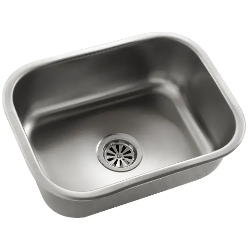 [28544] Pileta de Cocina Simple Mi Pileta Línea Eco 37x27x15cm 101EC