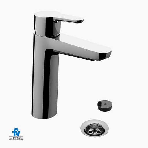 [25777] Grifería Monocomando de Lavatorio FV Línea Puelo Cromo 181.01/B5