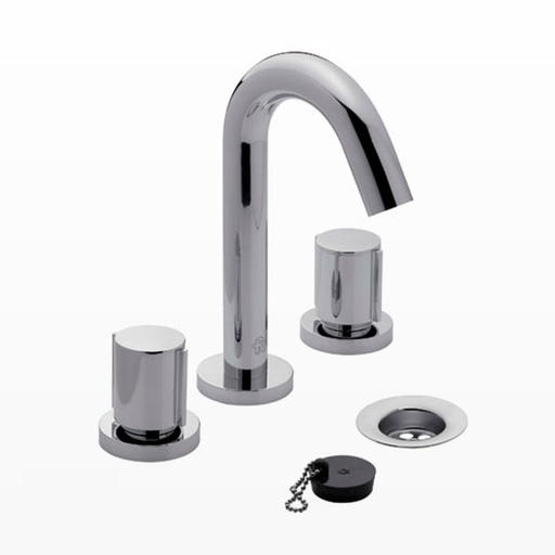 [15192] Grifería Doble Comando de Lavatorio FV Línea California Cromo 207/17