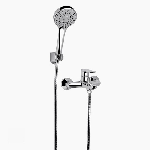 [38800] Grifería Monocomando Ducha Exterior c/Pico FV Coty Cromo 310/D9