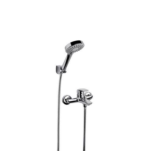 [37460] Grifería Monocomando Ducha Exterior c/Pico FV Epuyén Cromo 310/L2