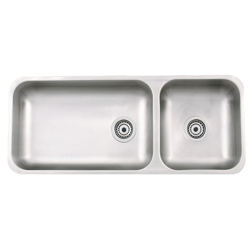 [21698] Pileta de Cocina Doble Mi Pileta Lujo 97x37x20cm 408