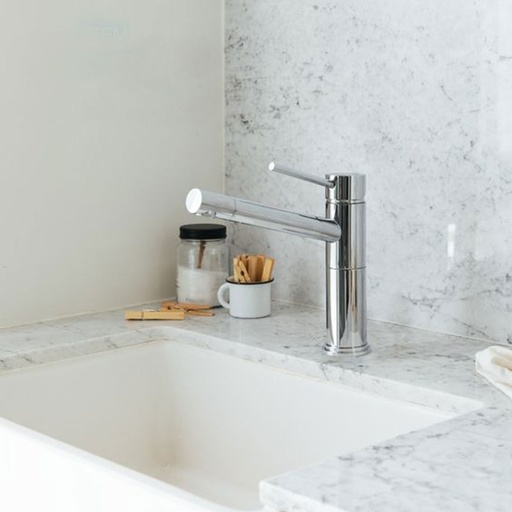 [15837] Grifería Monocomando de Cocina Pico Alto FV Temple Cromo 411.02/87