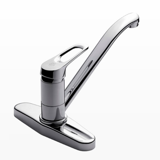 [15846] Grifería Monocomando de Cocina c/ Rociador FV Arizona Dúo Cromo 411.03/B1