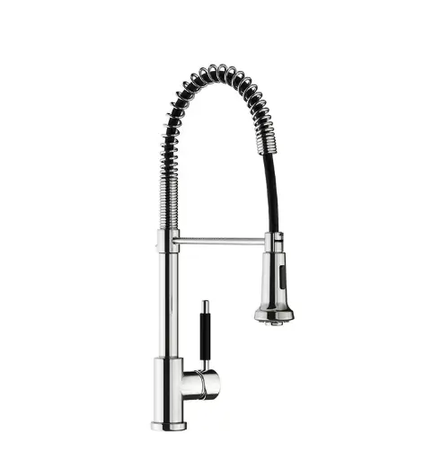 [16167] Grifería Monocomando de Cocina c/ Rociador FV Talampaya Cromo 412.01/T1-CR